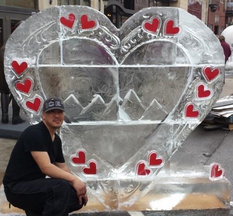 StuckmanSculptureIce